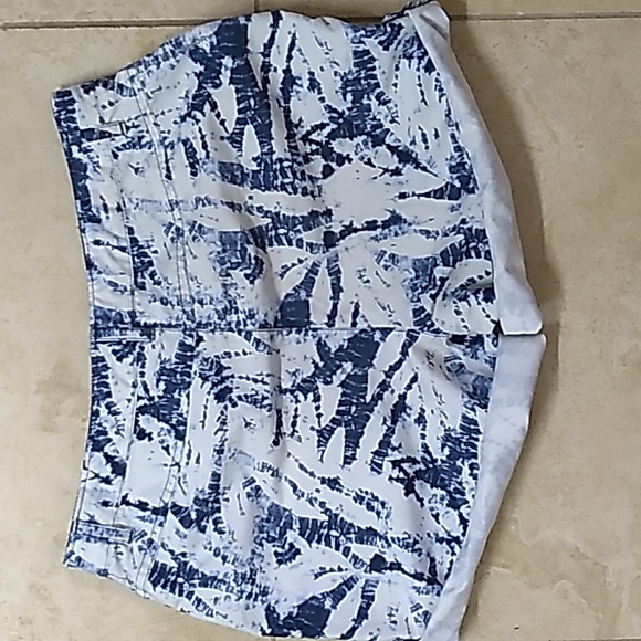 NORTH FACE flashdry amphibious navy batik print shorts girls XL fits jrs XS - Picture 15 of 15